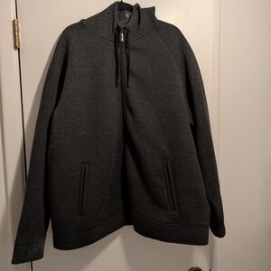 Tommy Bahama Men's Charcoal Full-Zip Jacket